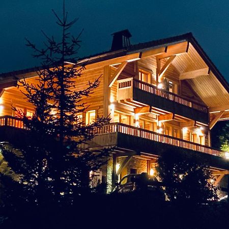 Le Paret Chambres D'Hotes De Charme & Spa Manigod Exterior foto
