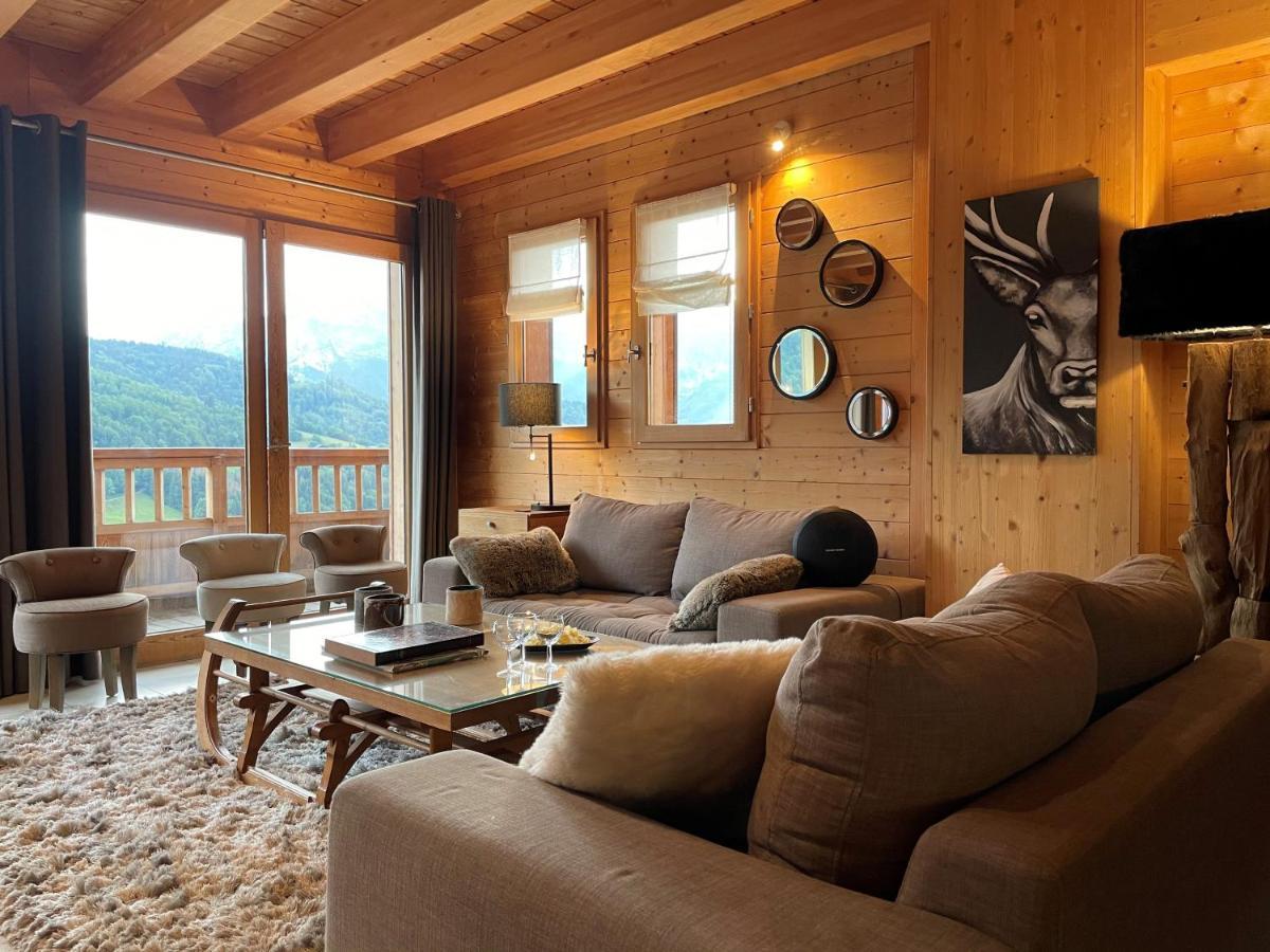 Le Paret Chambres D'Hotes De Charme & Spa Manigod Exterior foto