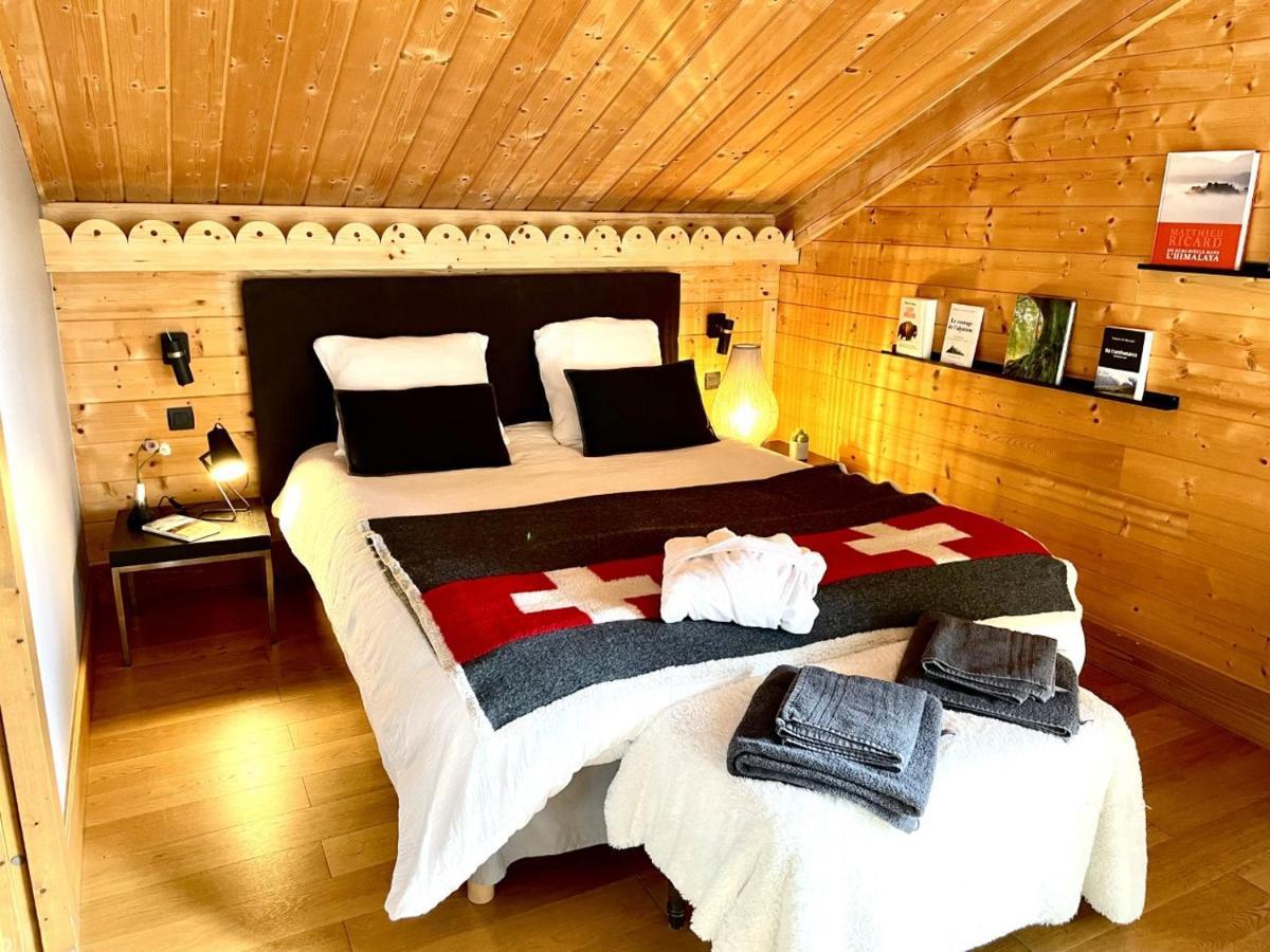 Le Paret Chambres D'Hotes De Charme & Spa Manigod Exterior foto