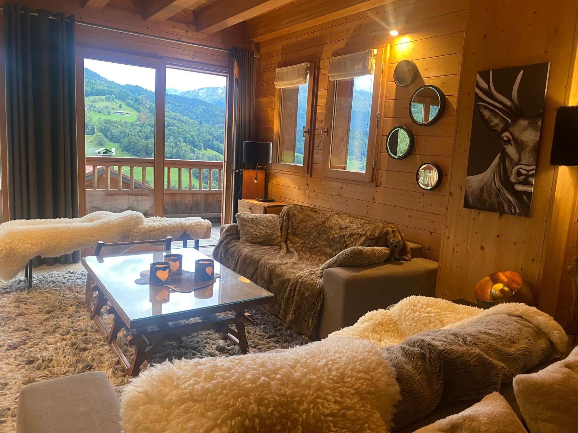 Le Paret Chambres D'Hotes De Charme & Spa Manigod Exterior foto